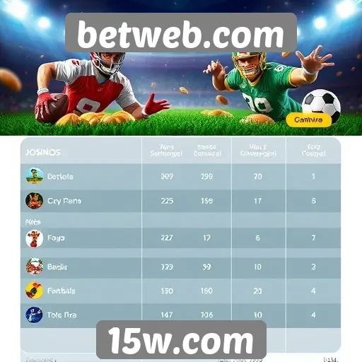 Comparação entre jogos populares no betweb.com